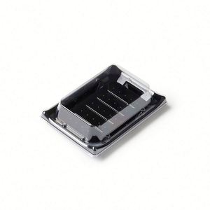 Boîtes en plastique transparent PLA de 6 pouces, écologiques, jetables, emballage alimentaire personnalisé pour gâteaux, petit-déjeuner, pain - Product Image 4