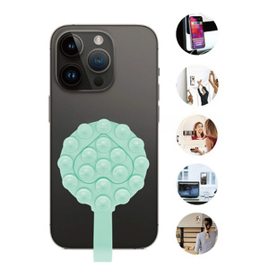 Support de téléphone portable à ventouse double face en silicone, antidérapant, mains libres, flexible, pour ordinateur portable et téléphone mobile – Offre Spéciale - Product Image 1