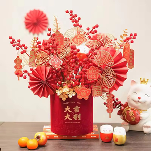 2026 nouvel <span class=keywords><strong>an</strong></span> décorations fleur nouvelles idées artificielles à la main heureux lunaire chinois nouvel <span class=keywords><strong>an</strong></span> décorations <span class=keywords><strong>de</strong></span> fête boîte à fleurs - Product Image 3