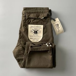 Pantalones de Trabajo Retro Americanos de Estilo Urbano para <span class=keywords><strong>Hombre</strong></span>, de Alta Calidad, Resistentes, Transpirables, Ajustados, de Cintura Media y Frente Plano, Casuales - Product Image 3