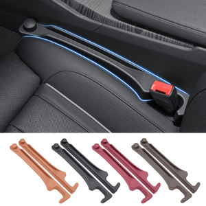Juego de <span class=keywords><strong>2</strong></span> piezas para relleno de huecos de asiento de coche, tira de hueco lateral de asiento multifuncional de PU 3 en 1 con organizador de almacenamiento y función de gancho - Product Image 2