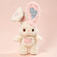Peluche Lapin Super Doux 50cm, Animal en Peluche Brodé Mignon, Cadeau pour Enfants ODM