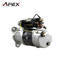 Motor de arranque APEX-STENG043 para XCMG ZL50G, motor CAT [D9-220G], camión pesado Hongyan, camión pesado Shangchai [D6114], motores de la serie 24V