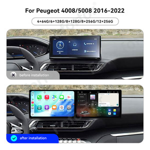 Foforfor Doppio Schermo Touch da 10.1\" Android 15 Navigatore GPS Radio per <span class=keywords><strong>Auto</strong></span> per <span class=keywords><strong>Peugeot</strong></span> 4008/<span class=keywords><strong>5008</strong></span> 2016-2022 Carplay Wireless Android <span class=keywords><strong>Auto</strong></span> - Product Image 2