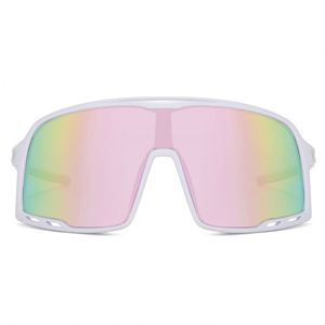 แว่นกันแดดผู้หญิง OEM คุณภาพสูง UV400 โพลาไรซ์ สำหรับปั่นจักรยาน เลนส์ Tac กรอบ PC สำหรับเล่นกีฬา ป้องกันลม สำหรับวิ่ง - Product Image 5