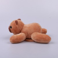 Jouet en peluche Capybara avec aimant dans le ventre