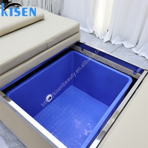 KISEN Sillón de Spa Portátil Moderno para Salón de Belleza con Tanque de Agua de 90L, Cama de Masaje Tailandés, Terapia de Agua y Spa Capilar para Uso Hospitalario - Product Image 4
