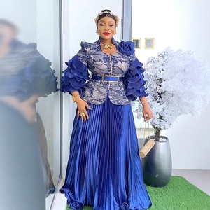 Ensemble Jupe Deux Pièces Modeste <span class=keywords><strong>de</strong></span> Haute Qualité, Élégant et Riche <span class=keywords><strong>pour</strong></span> Soirée, Fête ou Banquet, <span class=keywords><strong>Vêtements</strong></span> à Plusieurs Couches, Robes Maxi à Manches <span class=keywords><strong>pour</strong></span> <span class=keywords><strong>Femmes</strong></span> K0927 - Product Image 4