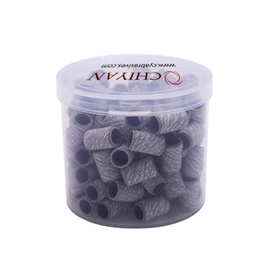 Fresa Professionale per Unghie con Bande Abrasive 240 Grit Fine ODM OEM per Rimozione Gel Acrilico, Confezione da 100 Pezzi, Bande Abrasive Zebra Bianche Nere Rosa - Product Image 4