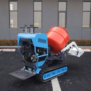 Crawler Concrete Pump Integrated Mixer for Construction Diesel Electric Power Source Max 160m Vertical Conveying - Product Image 2