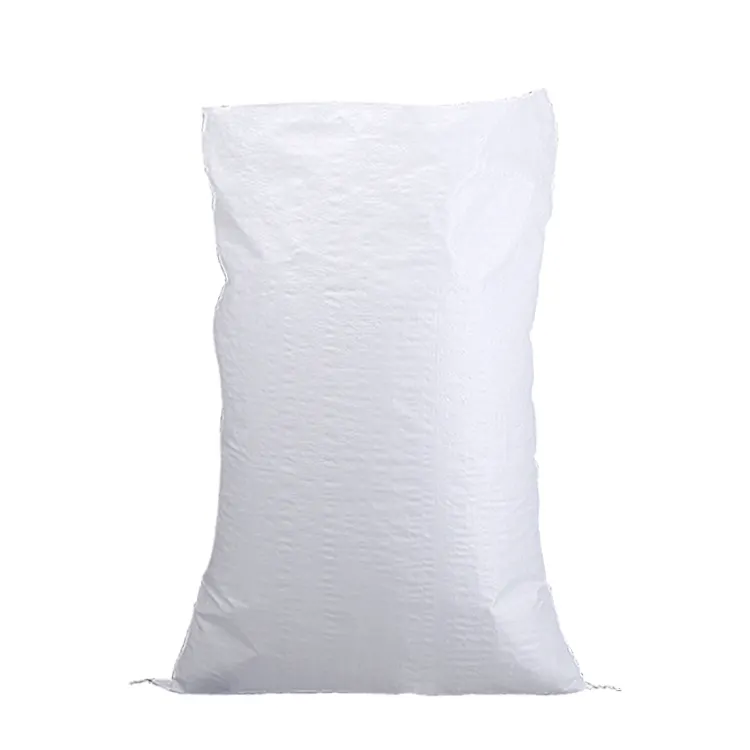 white 25kg pp woven bag for packing caustic soda ( NaOH )