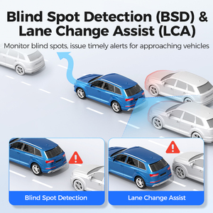 <span class=keywords><strong>Azdome</strong></span> PG17Max <span class=keywords><strong>4K</strong></span> + 2.5K 11.8 "ทัชสกรีน ADAS GPS 5G wifi กระจก dashcam Type-C พอร์ต Dash CAM ด้านหน้าและด้านหลังกล้อง - Product Image 5