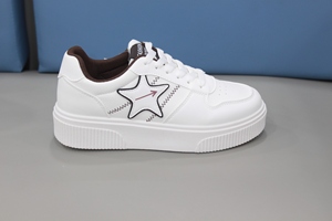 Tendances de la mode chaussures de skateboard filles décontracté femmes chaussures étoiles logo imperméable dames chaussures <span class=keywords><strong>all</strong></span>-match - Product Image 5