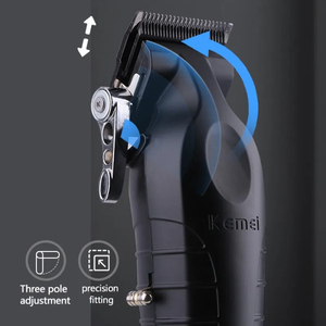 Ensemble de tondeuses à cheveux professionnelles pour barbier, modèle <span class=keywords><strong>Km</strong></span>-2299 <span class=keywords><strong>2296</strong></span> - Product Image 2