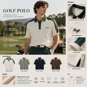 Custom logo <b>white</b> <b>polo</b> <b>t</b> <b>shirt</b> with green colla color block dry fit sublimation quick dry casual preppy style sports <b>polo</b> <b>shirts</b> - Product Image 3