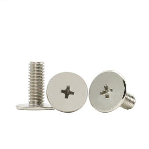 สกรูหัวแบนเหล็กกล้าคาร์บอนฟิลลิปส์แบบพิเศษหัวแบน M1.4 M1.7 M3 M2ขนาดเล็กมีในสต็อก - Product Image 1