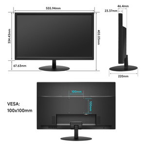 จอคอมพิวเตอร์ LED แบบโค้งขนาด 19 21.5 23.6 24 27 นิ้ว จอ LCD สำหรับตั้งโต๊ะ ความละเอียด 2K/4K 144Hz/165Hz สำหรับเล่นเกม พร้อมพอร์ตเชื่อมต่อ DP ขนาด 24 นิ้ว - Product Image 6