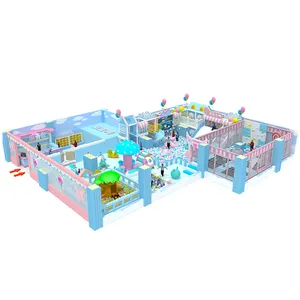 Прямая поставка с завода, детская игровая площадка для помещений, Индивидуальные детские площадки с мягким игровым домиком