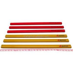 ดินสอเขียนมาร์กเกอร์ไม้จริง25ซม. สำหรับ<span class=keywords><strong>งาน</strong></span>ช่างไม้ก่อสร้าง<span class=keywords><strong>ปากกา</strong></span>เครื่องมือถอดความ - Product Image 1