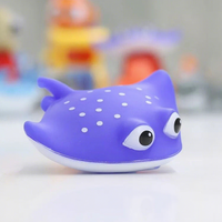 Jouets de bain pour bébé Finding Nemo, ours en caoutchouc souple à presser, jouets en forme de canard, jeu amusant pour enfants