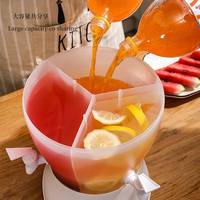 Botol air dingin dengan tutup sedotan untuk lemari es, teko teh, botol air lemon rumah tangga, ember air dingin tertutup rapat untuk penggunaan musim panas