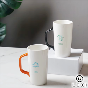 <span class=keywords><strong>Mug</strong></span> à café en céramique de 18 oz avec motif signe du zodiaque, logo <span class=keywords><strong>personnalisé</strong></span> imprimé, tasse à latte en porcelaine pour cadeau et usage quotidien - Product Image 3