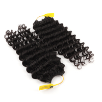 Vente en gros de mèches bouclées brutes birmanes pour tresses au crochet, 100% cheveux humains vierges, extensions de cheveux bouclés doux pour femmes noires