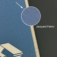Tapis de souris de jeu Poron haute précision avec contrôle de la couleur du logo personnalisé, capacité de vitesse et de contrôle, forme personnalisée non toxique