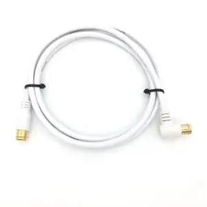 趋势产品最佳价格镀金F直公至RP SMA公连接器射频同轴电缆