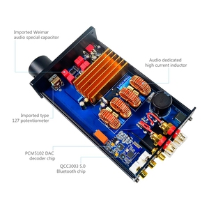 GAP-3255 Bluetooth <span class=keywords><strong>5</strong></span>,0 de alta potencia Digital, amplificador de Audio clase <span class=keywords><strong>D</strong></span> de 2,0 canales - Product Image 3