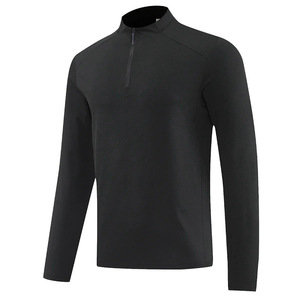 Abbigliamento Fitness da <span class=keywords><strong>uomo</strong></span> in pile <span class=keywords><strong>aderente</strong></span> ad alta elasticità per allenamento sportivo a vestibilità asciutta a maniche lunghe <span class=keywords><strong>felpa</strong></span> calda con cappuccio - Product Image 6