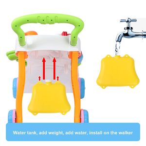 Marche-bébé avec volant, musique, boutons lumineux, pour apprendre à se tenir debout - Product Image 5