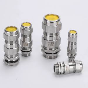Compre 1 1/2 "NPT ATEX prensaestopas blindadas de compresión simple a prueba de explosiones Ex D/e/TB prensaestopas ignífugas SS304 - Product Image 6