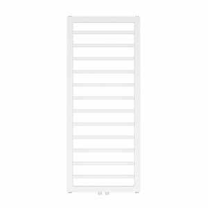 <span class=keywords><strong>Radiateur</strong></span> à barres carrées verticales étroites en acier doux, finition blanc mat ou noir, pour salle de bain, système de chauffage à eau chaude (OEM) - Product Image 4