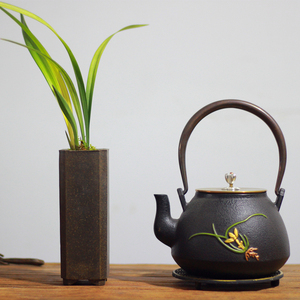 Petit pot à bonsaï carré en argile violette incrustée, fait main, pour plantes succulentes, pot à fleurs Lao Zhuang - Product Image 4