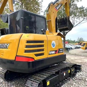 ¡Alta Calidad! Excavadora Usada SANY SY60 de 6 Toneladas, Marca China Famosa, Maquinaria de Ingeniería, Mini Excavadora de Alto Rendimiento en Venta - Product Image 5