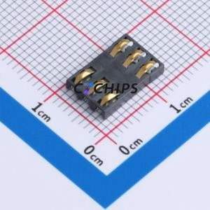 XDSM-1020-3012 Button & Strip Battery Connector SMD Connector - Product Image 1
