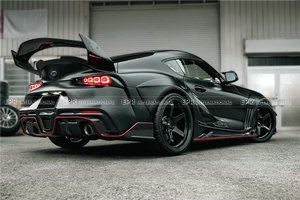 Aileron arrière en fibre de verre non peint 2019+ pour TOYOTA Supra A90 type T type B - Product Image 3