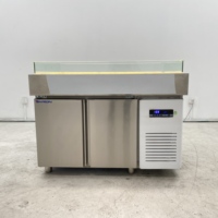Estación de Hielo Comercial de Acero Inoxidable para Catering, Exhibidor para Preparación de Ensaladas y Postres en Buffet