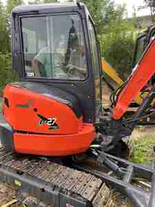 Excavadoras Kubota U27-4 de 1 y 2 Toneladas, Miniexcavadora Hidráulica Diésel, Microexcavadora, Retroexcavadora, Kubota U20 U25 U27 U35 - Product Image 5