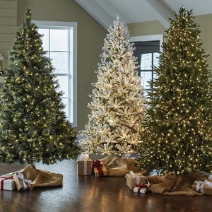 Tessuto ricamato albero di natale - Italia