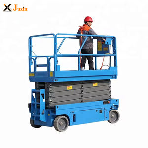 Sepenuhnya mendorong sendiri jenis tiang pekerjaan udara Platform mendorong sendiri gunting listrik Lift - Product Image 3