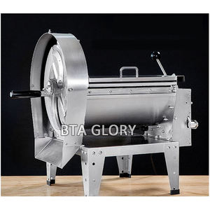 500 KG/H Acero inoxidable Automático Limón Manzana Jengibre Hongo Cortador de frutas y verduras Máquina rebanadora - Product Image 5