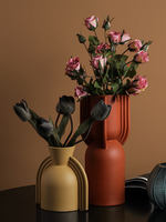 Mini pots à succulentes en céramique décoratifs pour la maison, couleur classique, petits pots de fleurs, kit de décoration de jardin d'intérieur, ensemble de bonsaï