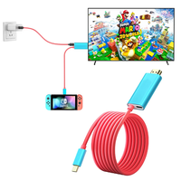 Câble USB C vers HD THCD12, adaptateur Type C vers HDTV, cordon de charge PD 2M pour Switch 2 OLED ROG Ally Steam Deck, ordinateur portable, accessoire de jeu