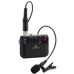F2 Field Recorder 32-Bit Audio WAV Format With Lavalier <b>Mic</b> For Vlogging And Outdoor Recording - Product Image 4