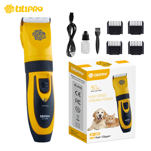 LILIPRO ZP-295 norme européenne rechargeable tondeuse à cheveux pour chiens puissante tondeuse électrique pour animaux de compagnie sans fil Kit de produits de toilettage pour chats - Product Image 1