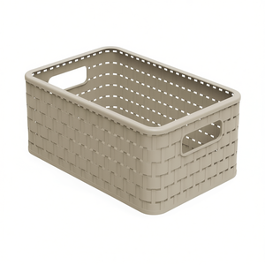Storage <b>Basket</b> Country A5 Plus 3 Pack <b>Rectangular</b> Weave Design For Organizing Home Use - Product Image 2