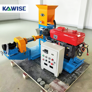 Machine extrudeuse d'aliments pour animaux de compagnie au diesel pour chiens, chats, poissons flottants, équipement de traitement des aliments pour animaux de ferme avec moteur puissant - Product Image 4