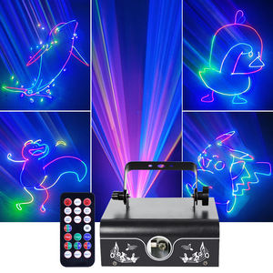 Trong nhà/ngoài trời Disco Đảng Đèn sân khấu hoạt hình đầy màu sắc laser chiếu DMX điều khiển cho Giáng sinh lễ hội giai đoạn - Product Image 4